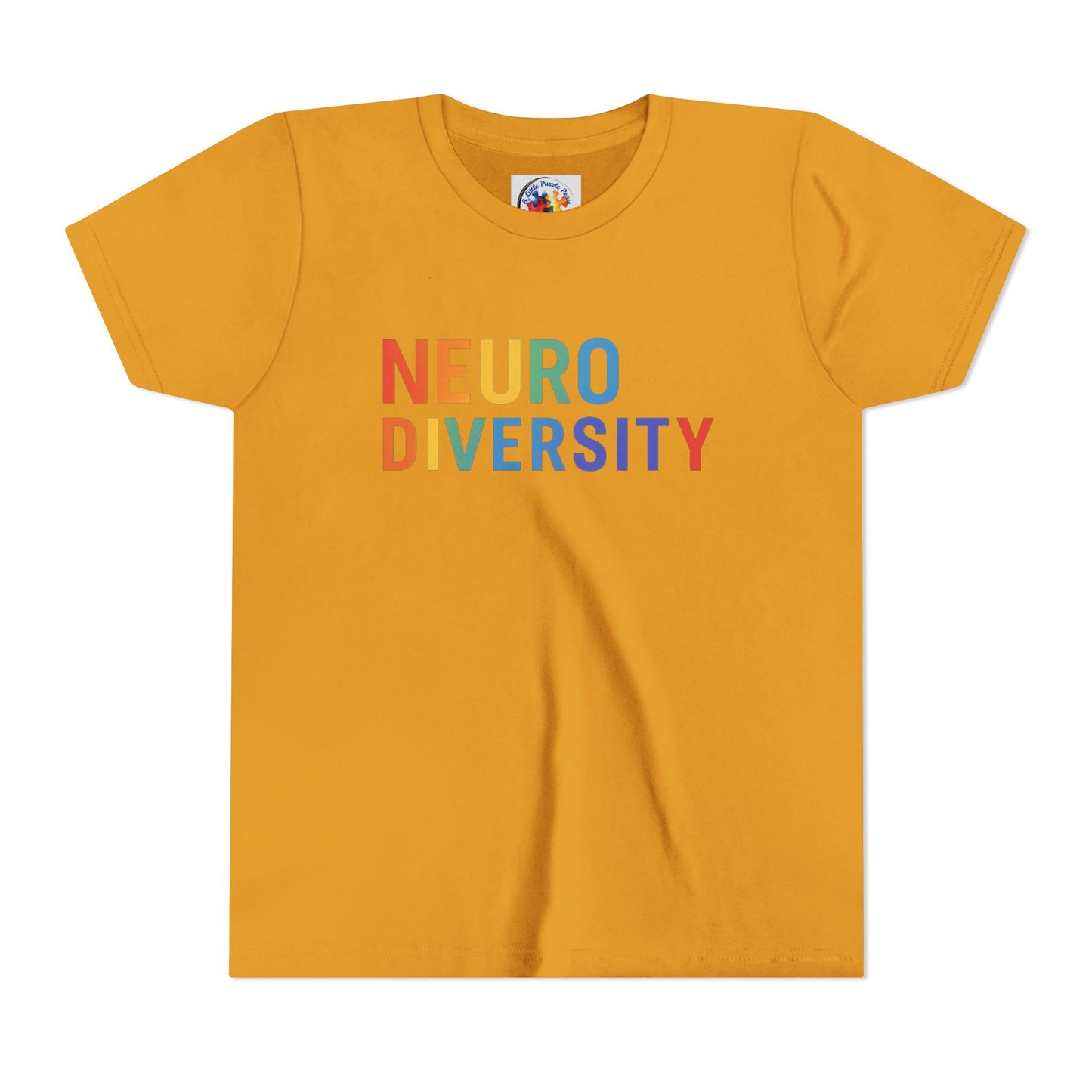 Neurodiversity Youth Tee, Bella Canvas T-Shirt