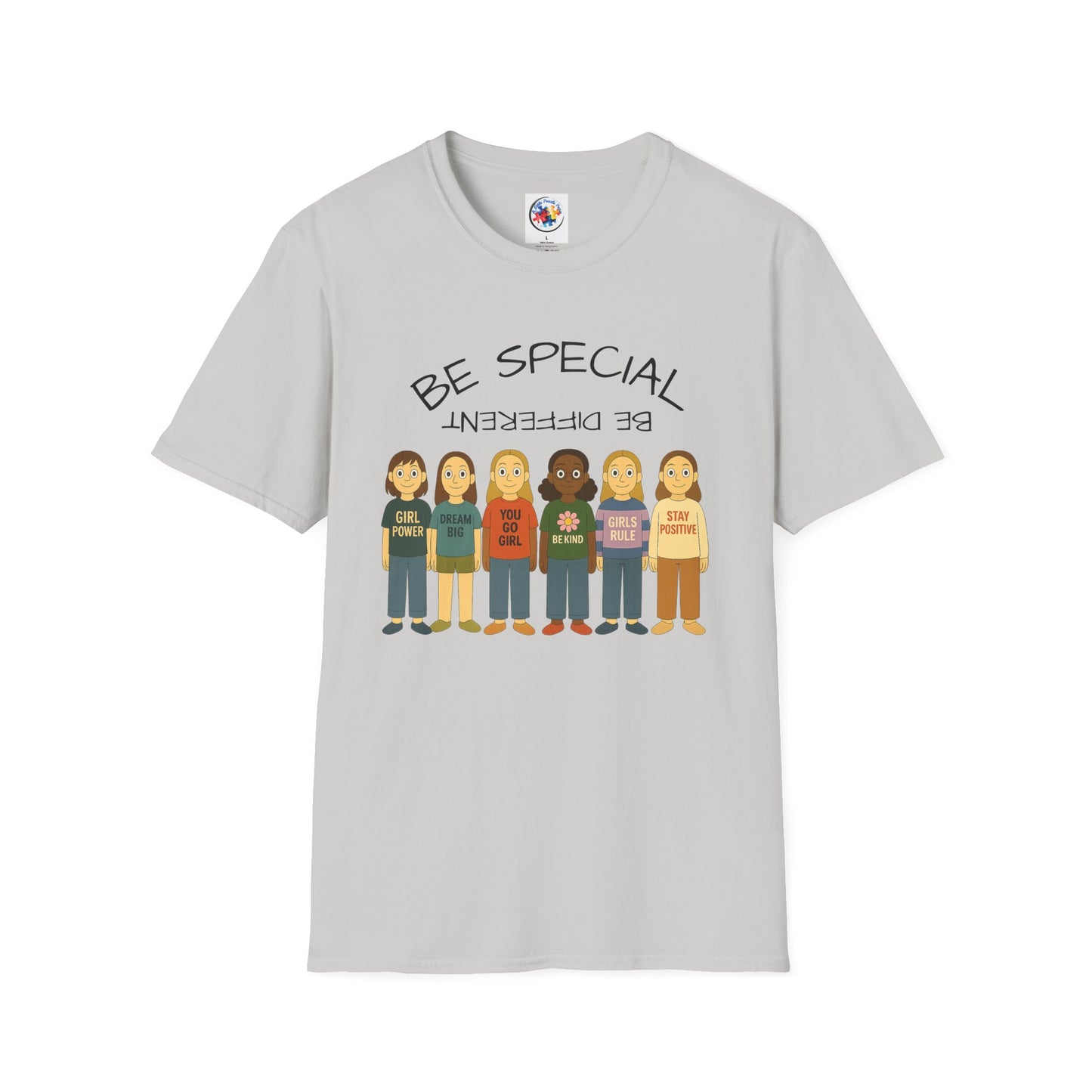 Girl Power Adult Size- Softstyle T-Shirt - 100% Cotton