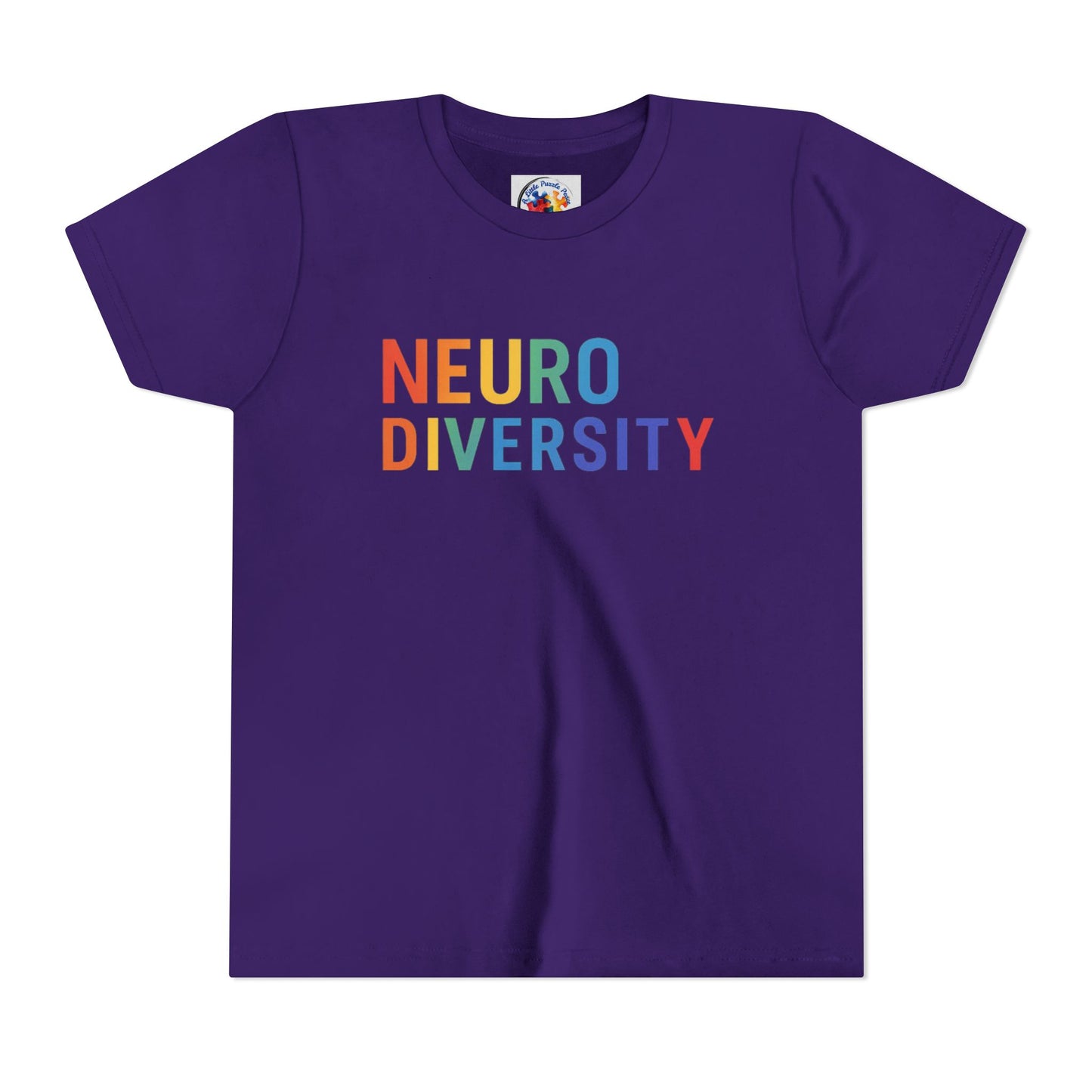 Neurodiversity Youth Tee, Bella Canvas T-Shirt