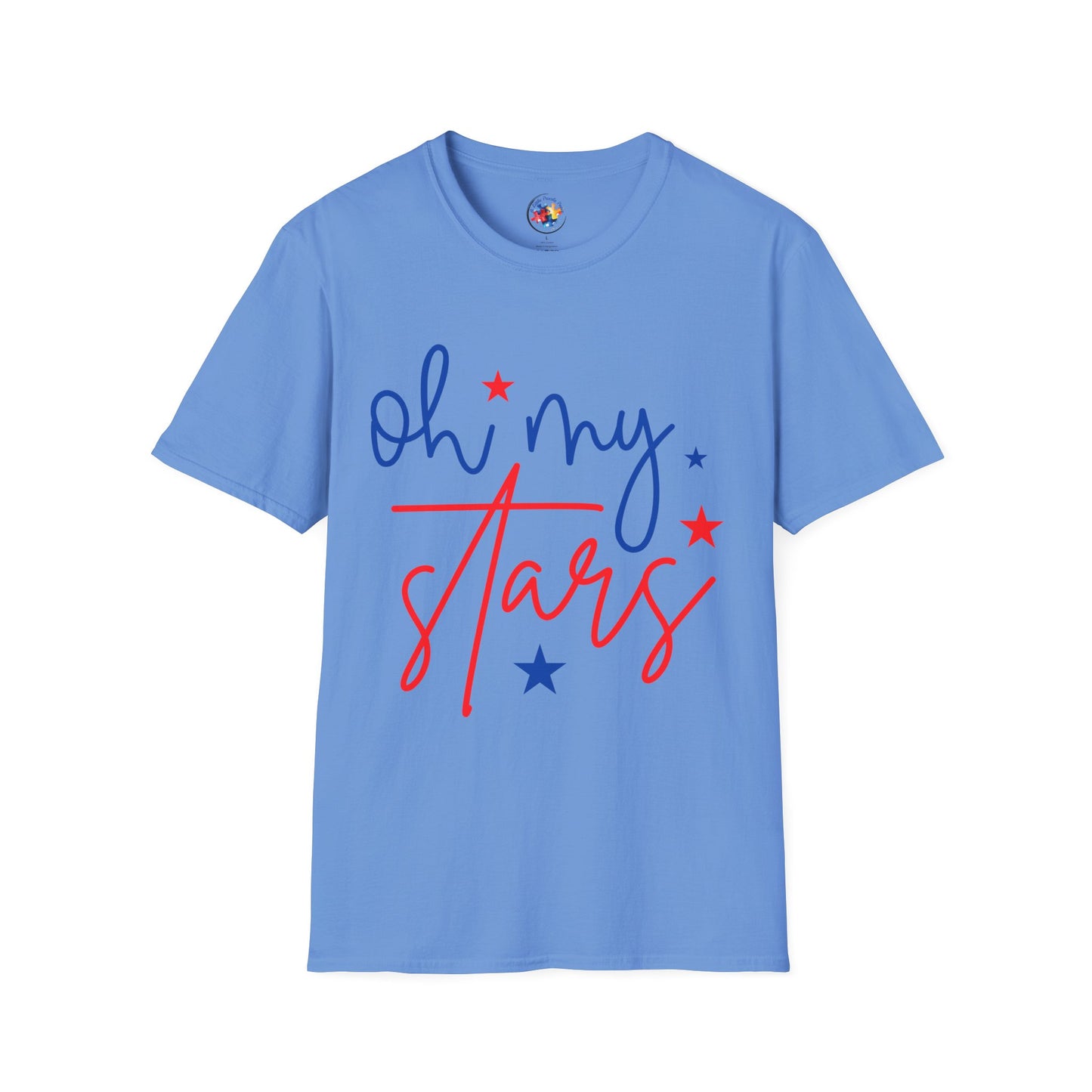 Oh My Stars - 4th of July- Adult Size T-Shirt