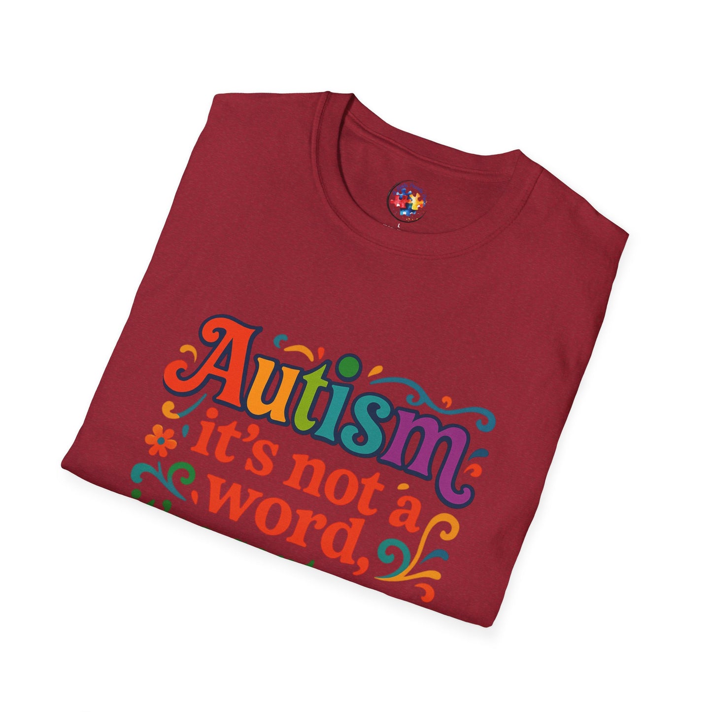 Autism Story - Neurodiversity - Adult Size T-Shirt