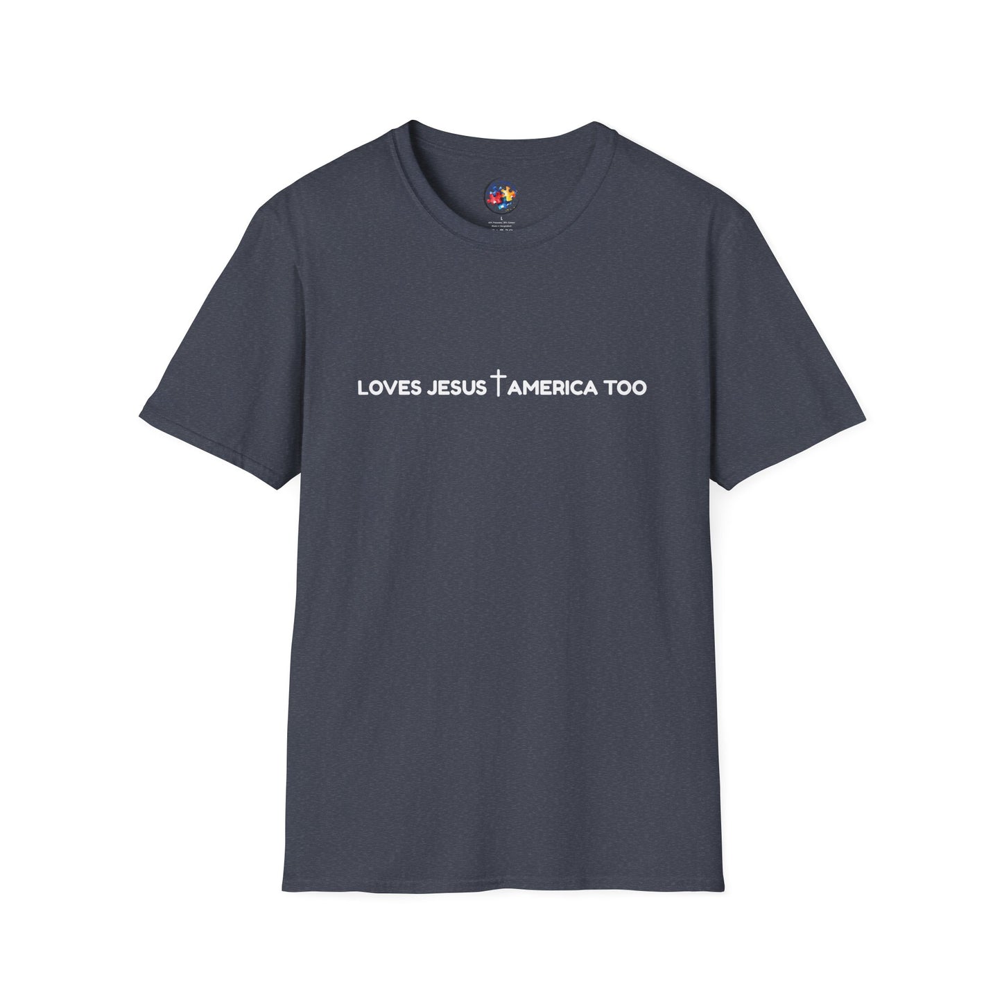 Loves Jesus- Adult Size T-Shirt