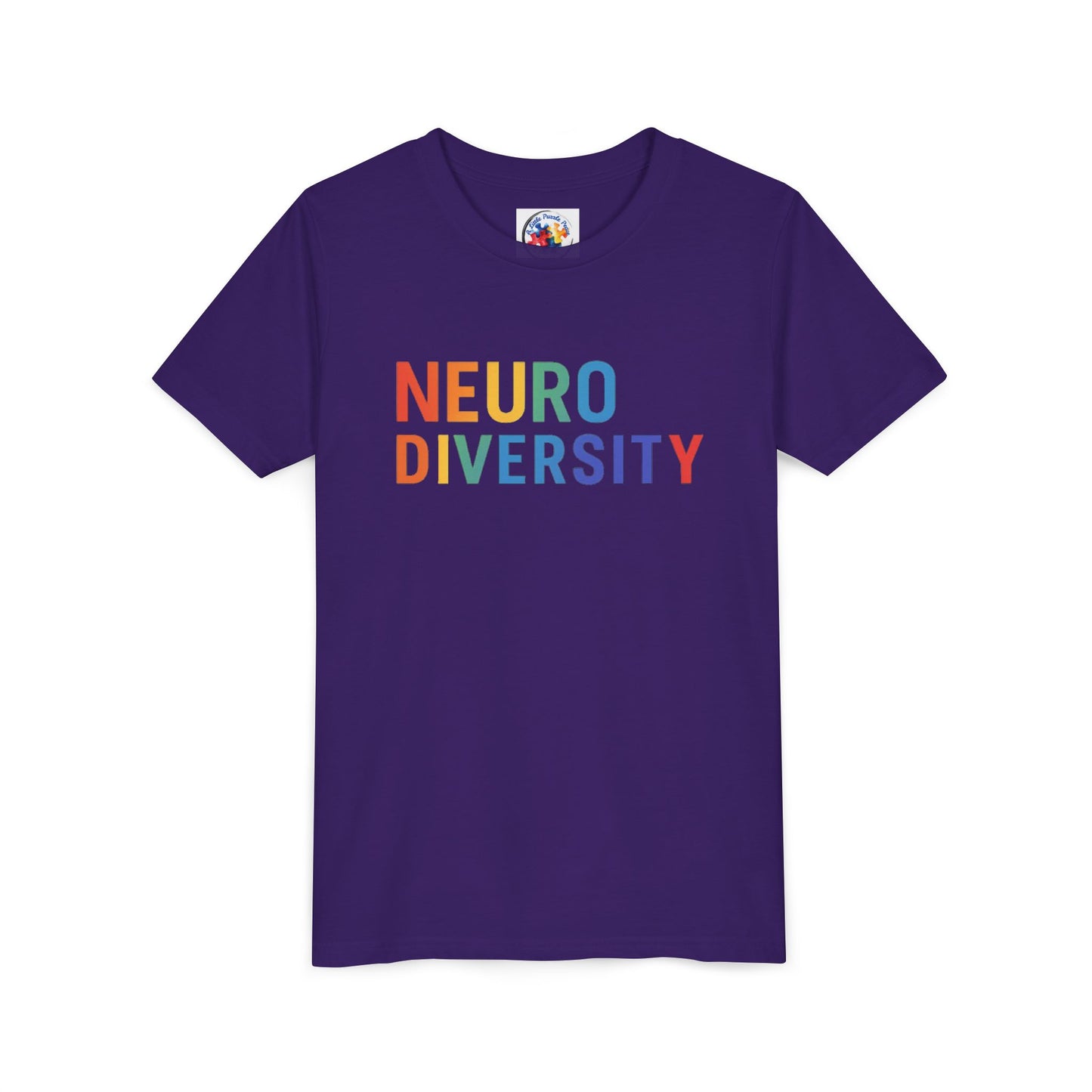 Neurodiversity Youth Tee, Bella Canvas T-Shirt