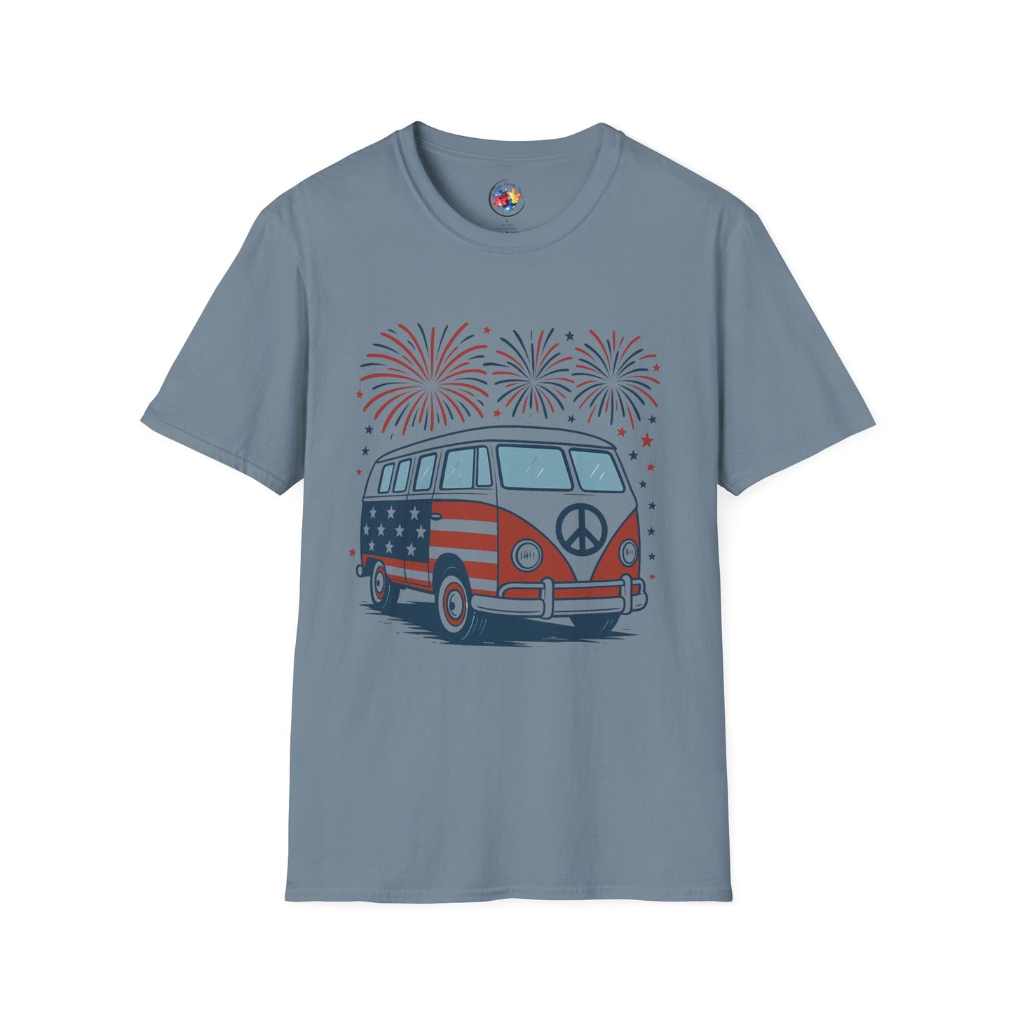 4th of July Cruisin - Adult Size T-Shirt