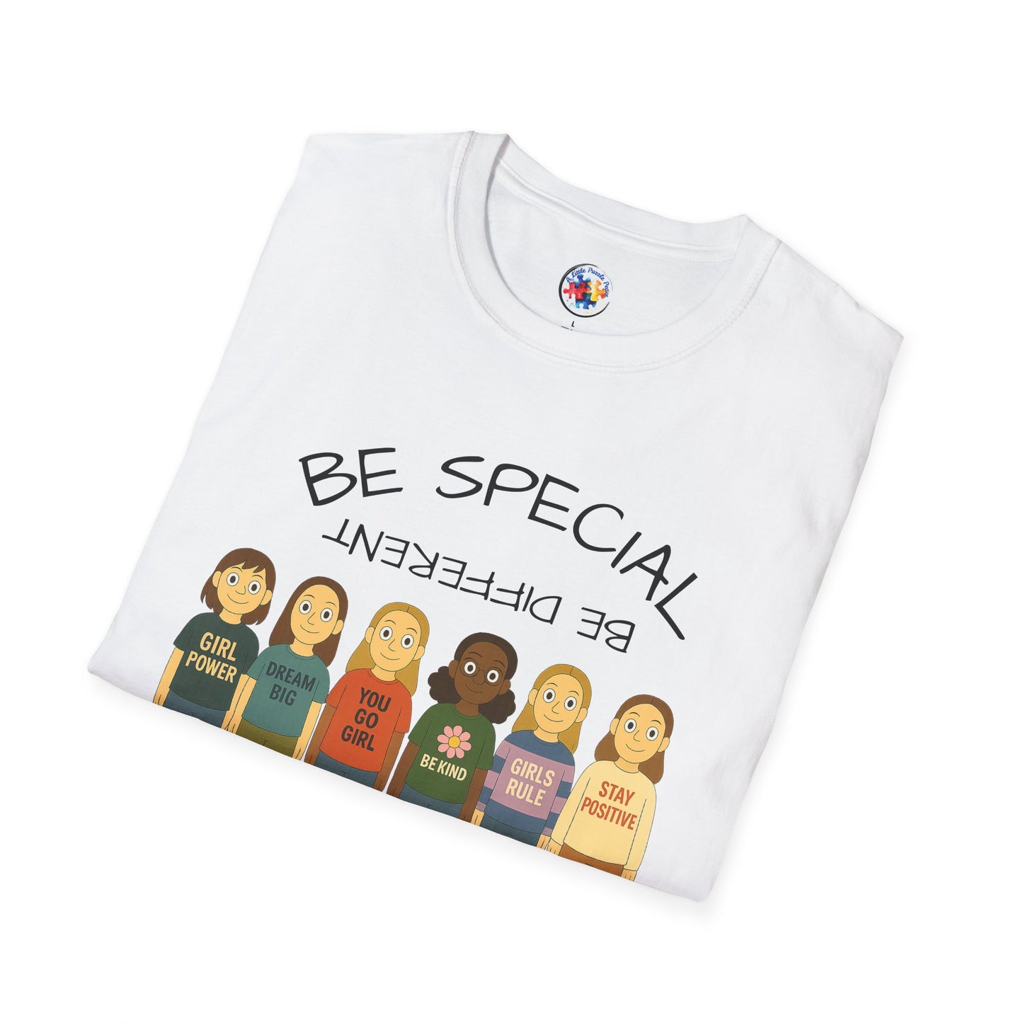 Girl Power Adult Size- Softstyle T-Shirt - 100% Cotton