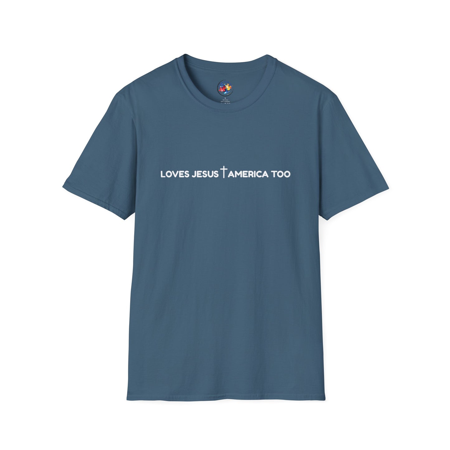 Loves Jesus- Adult Size T-Shirt