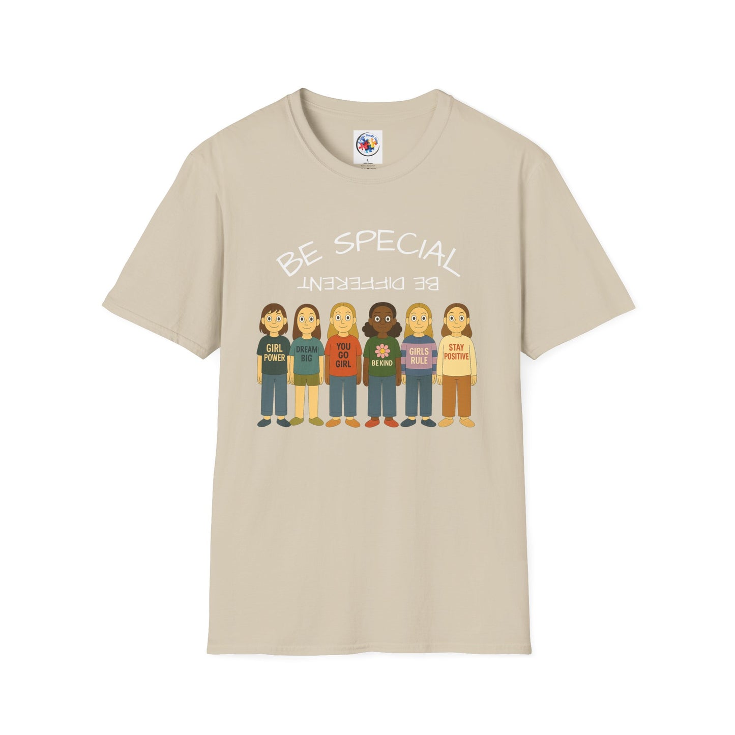 Girl Power Adult Size- Softstyle T-Shirt - 100% Cotton