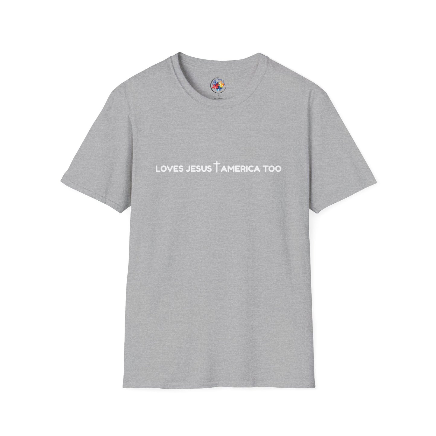 Loves Jesus- Adult Size T-Shirt