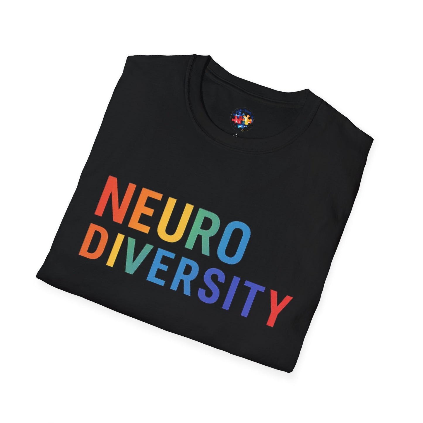 NeuroDiversity Rainbow Color Adult Size T-Shirt