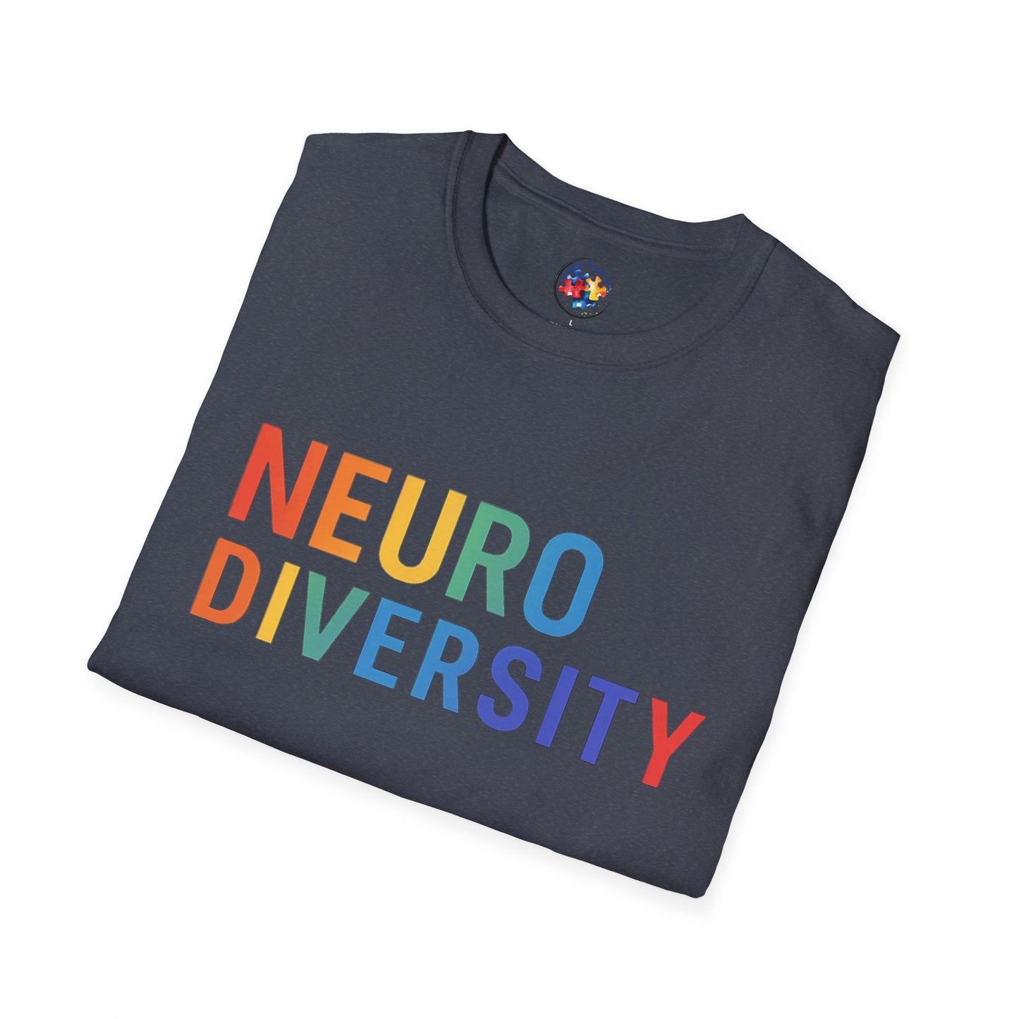 NeuroDiversity Rainbow Color Adult Size T-Shirt