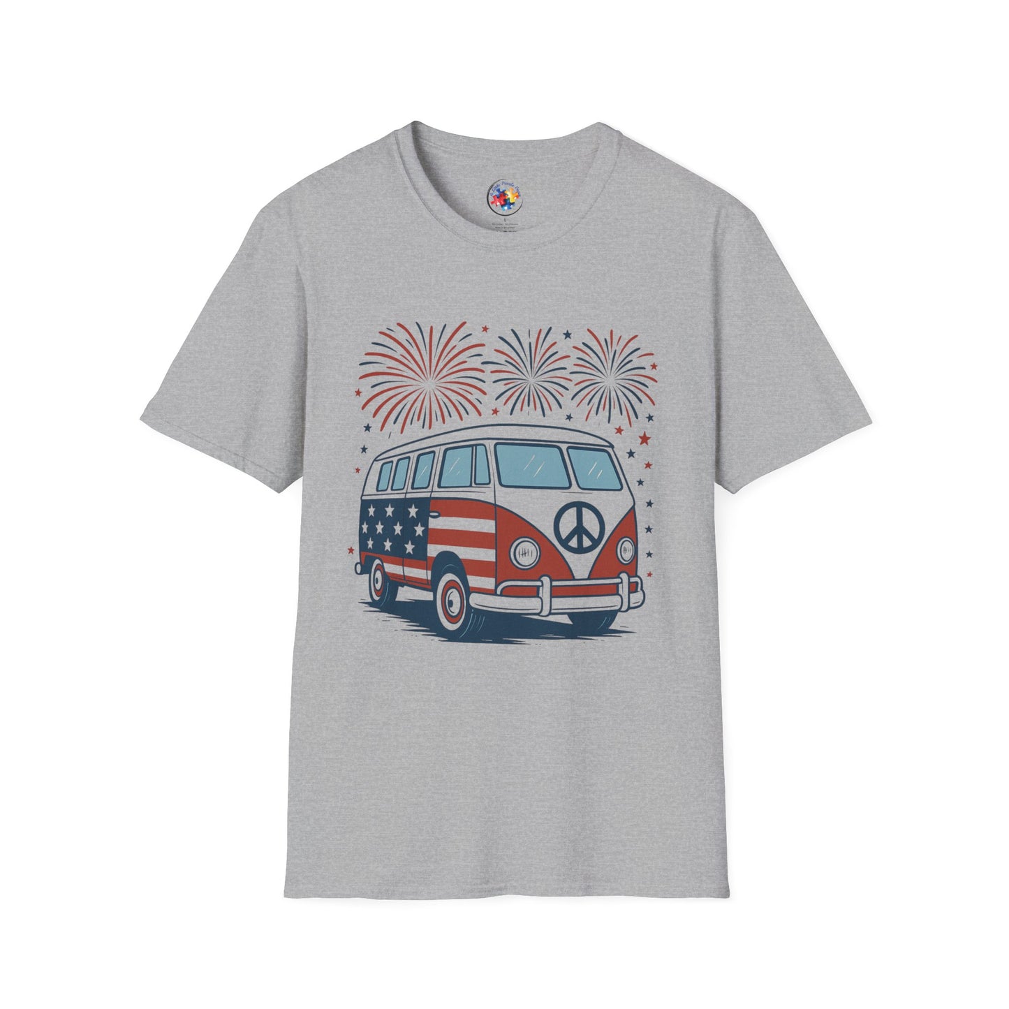 4th of July Cruisin - Adult Size T-Shirt