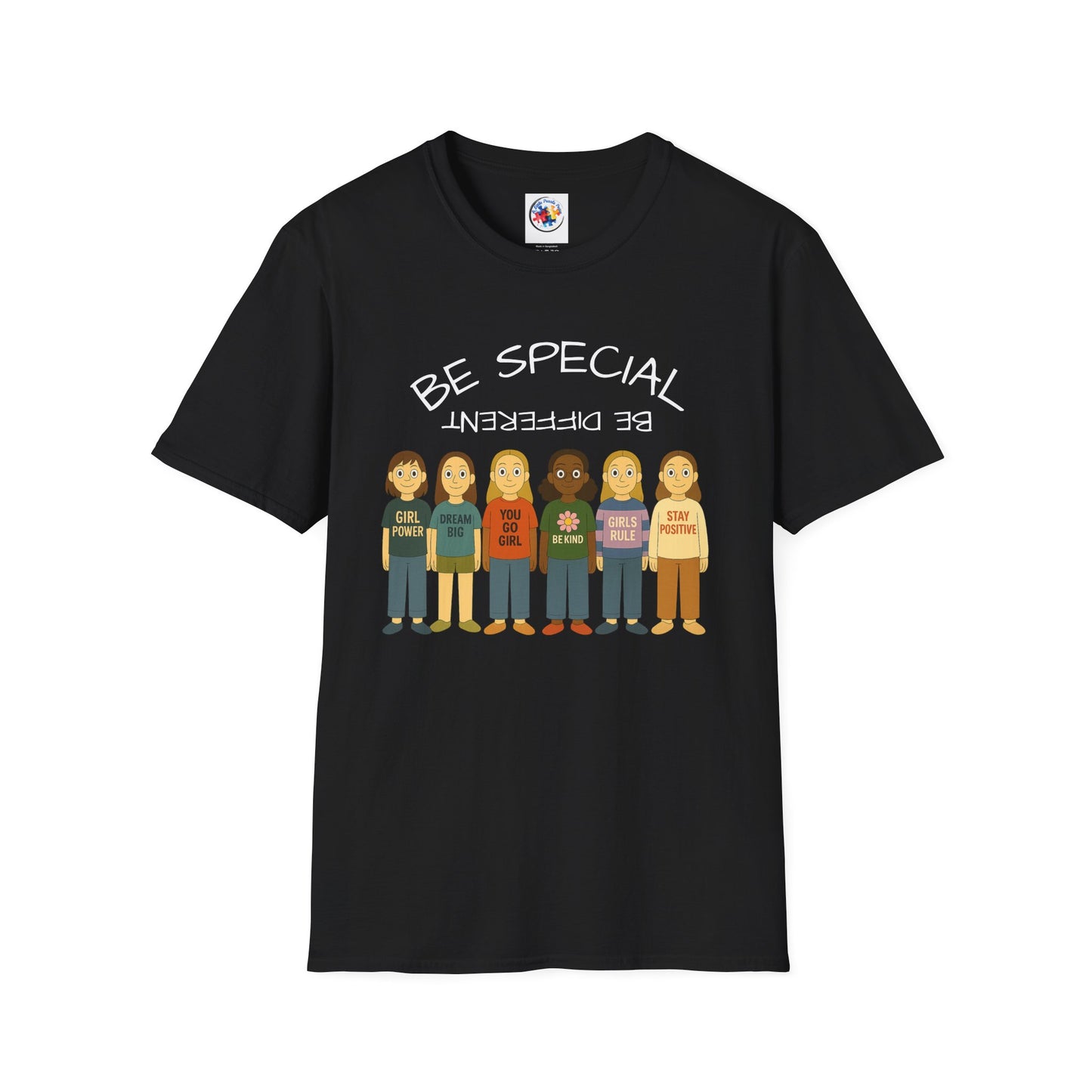 Girl Power Adult Size- Softstyle T-Shirt - 100% Cotton