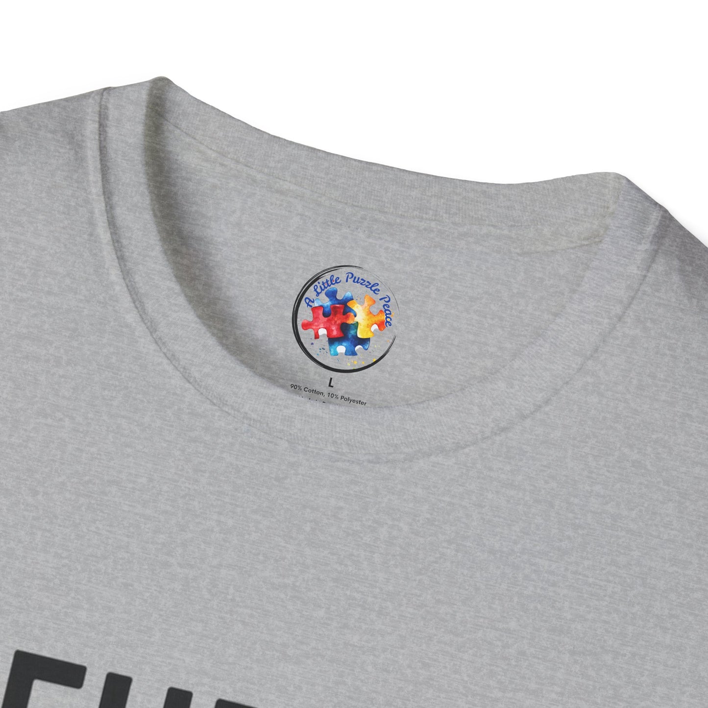 NeuroDiversity Heart Color Adult Size T-Shirt