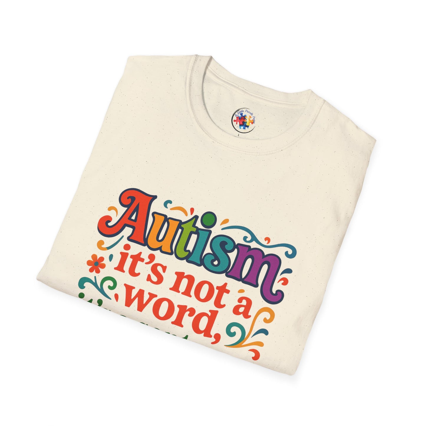 Autism Story - Neurodiversity - Adult Size T-Shirt