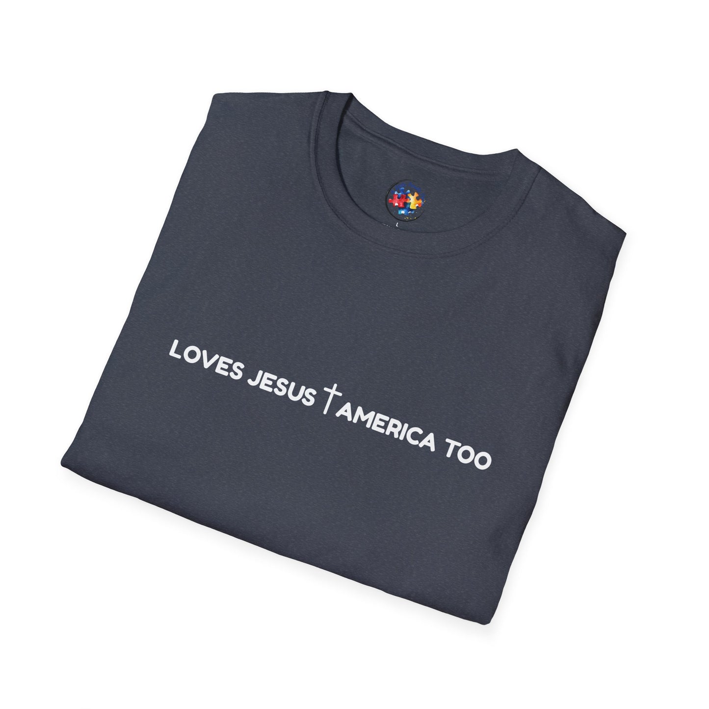 Loves Jesus- Adult Size T-Shirt