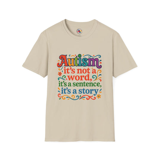 Autism Story - Neurodiversity - Adult Size T-Shirt