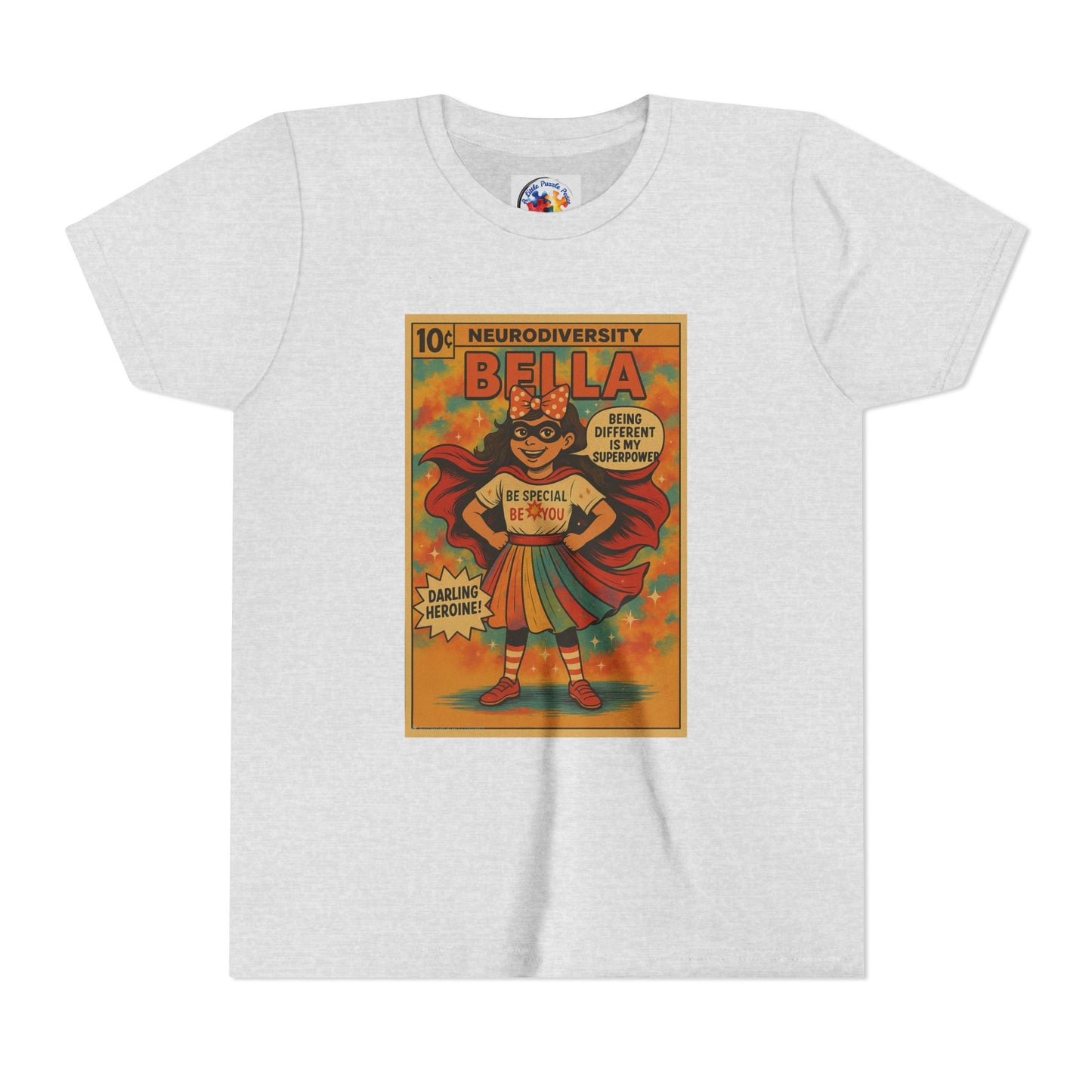 Bella Comic - Neurodiversity Youth Size Bella Canvas