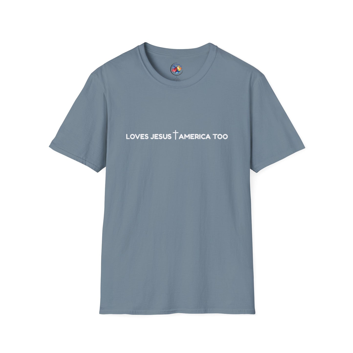 Loves Jesus- Adult Size T-Shirt