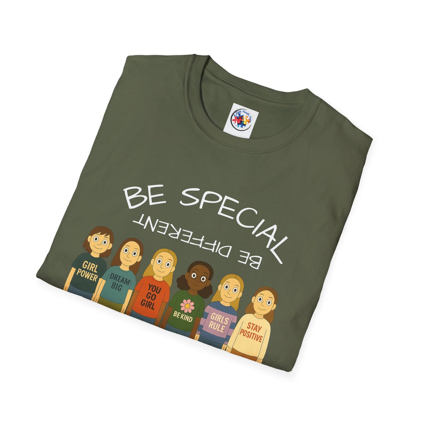 Girl Power Adult Size- Softstyle T-Shirt - 100% Cotton