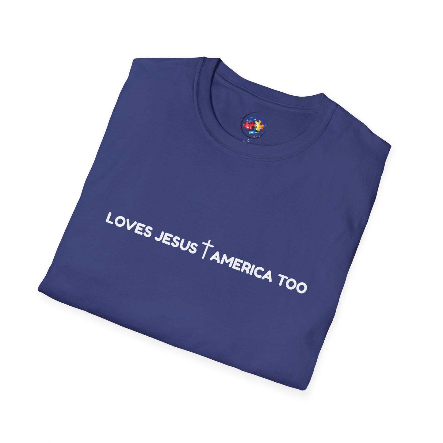 Loves Jesus- Adult Size T-Shirt
