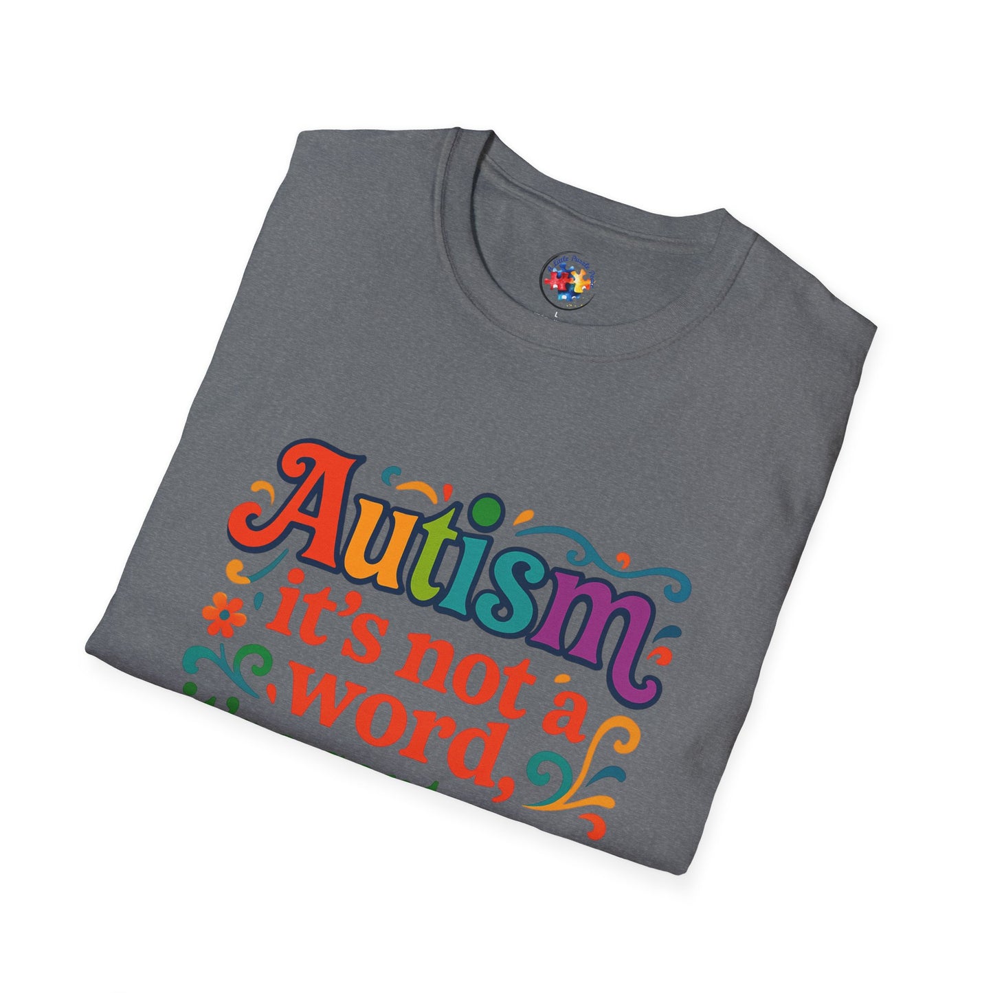 Autism Story - Neurodiversity - Adult Size T-Shirt