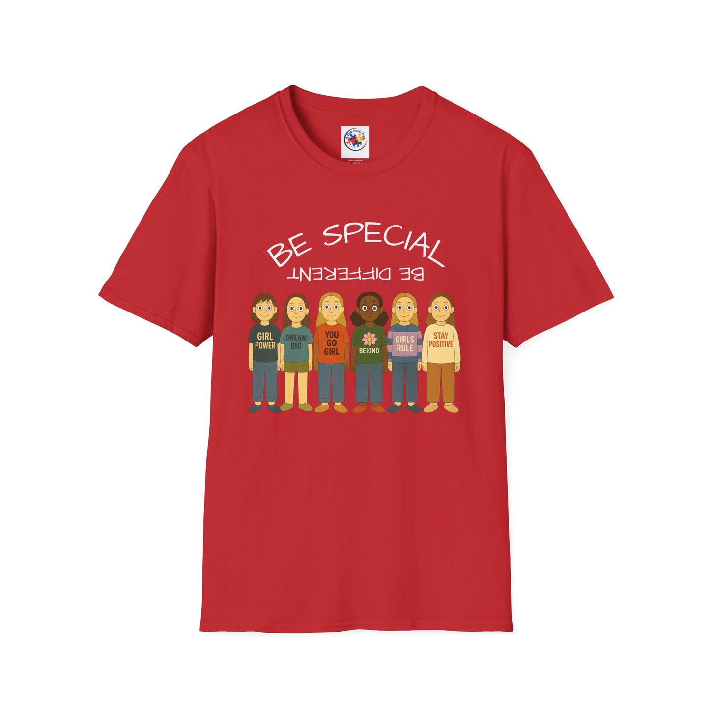 Girl Power Adult Size- Softstyle T-Shirt - 100% Cotton