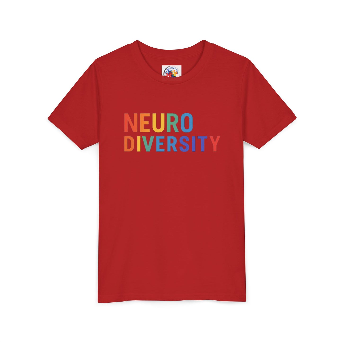 Neurodiversity Youth Tee, Bella Canvas T-Shirt