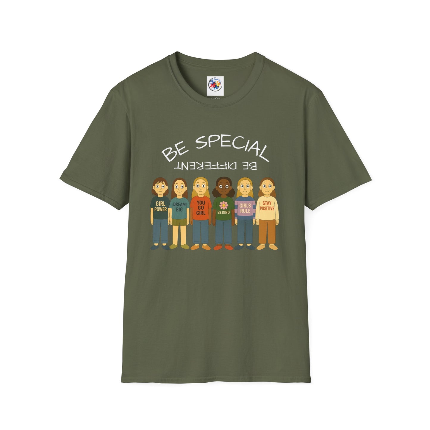 Girl Power Adult Size- Softstyle T-Shirt - 100% Cotton
