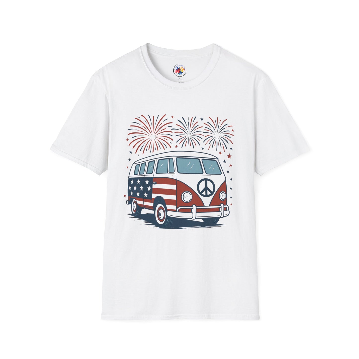 4th of July Cruisin - Adult Size T-Shirt