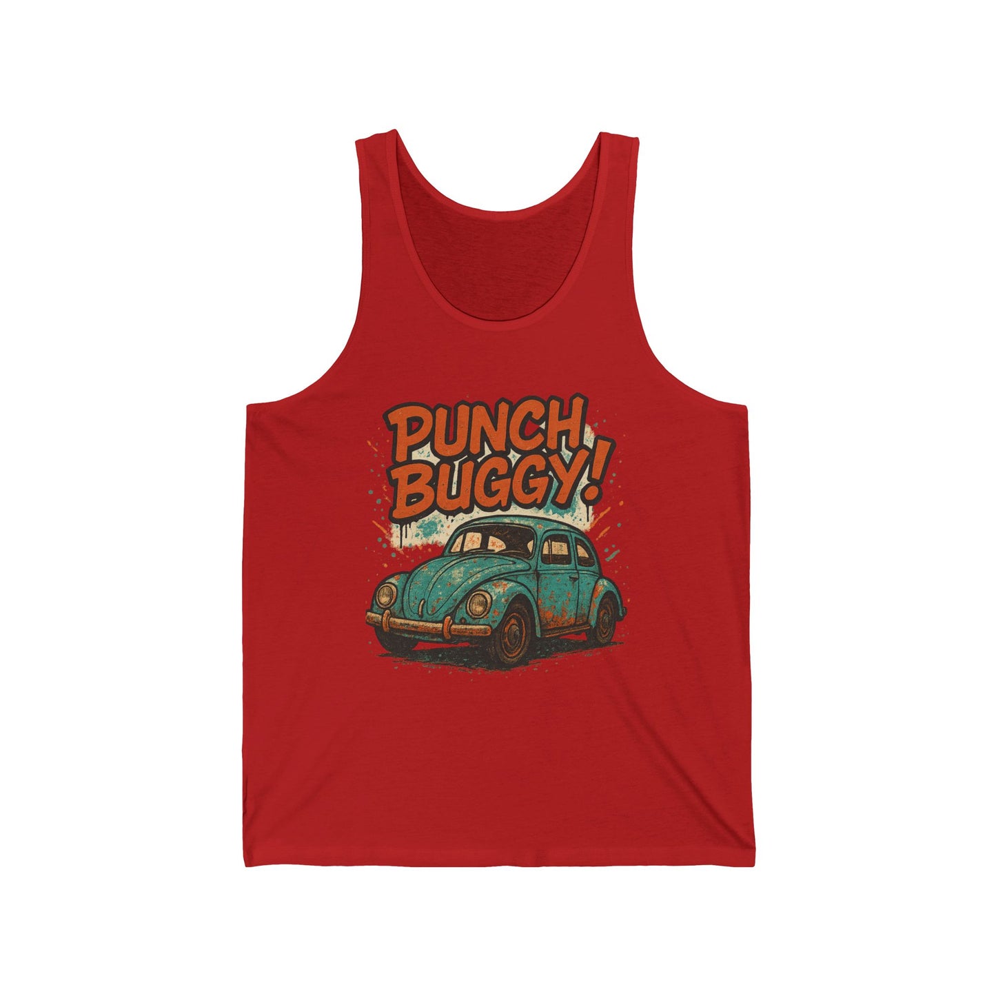 Punch Buggy - Unisex Jersey Tank - Adult Size