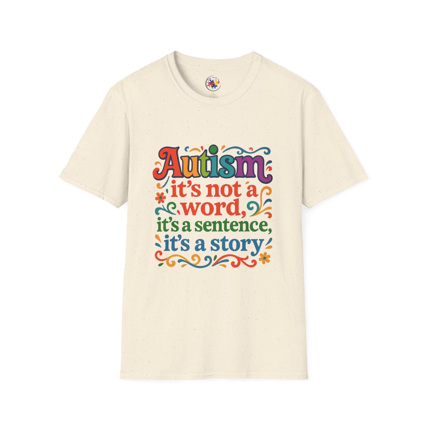 Autism Story - Neurodiversity - Adult Size T-Shirt