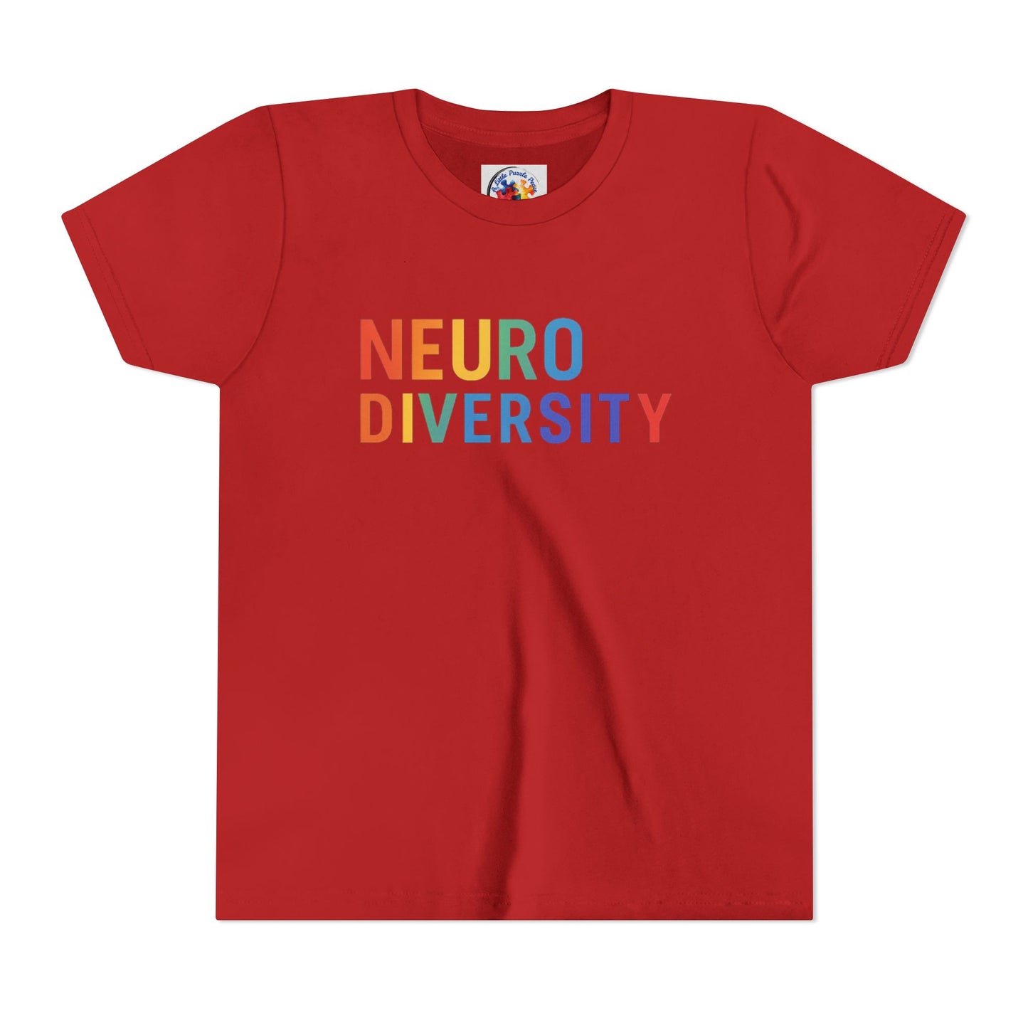 Neurodiversity Youth Tee, Bella Canvas T-Shirt