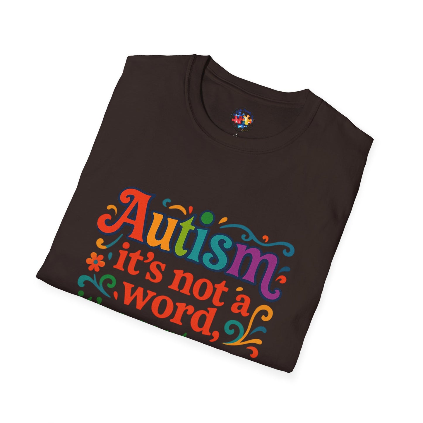 Autism Story - Neurodiversity - Adult Size T-Shirt