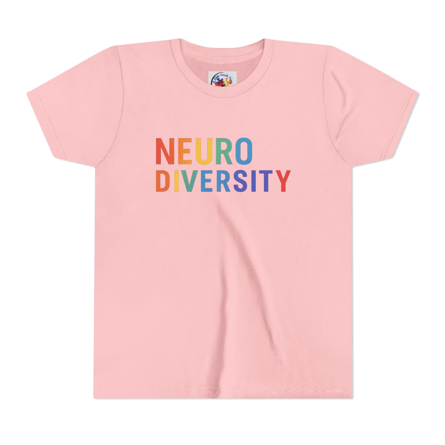 Neurodiversity Youth Tee, Bella Canvas T-Shirt