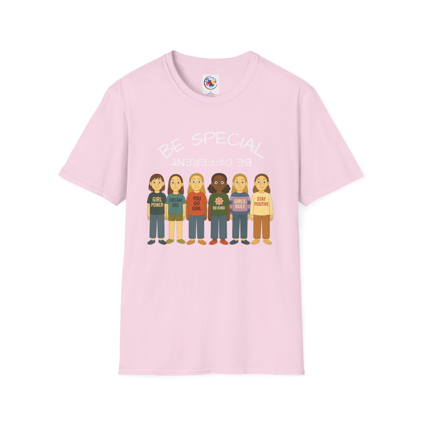 Girl Power Adult Size- Softstyle T-Shirt - 100% Cotton