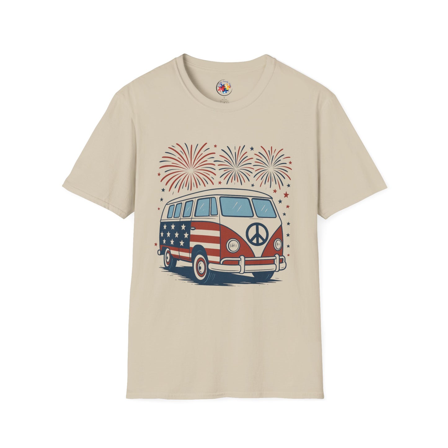 4th of July Cruisin - Adult Size T-Shirt