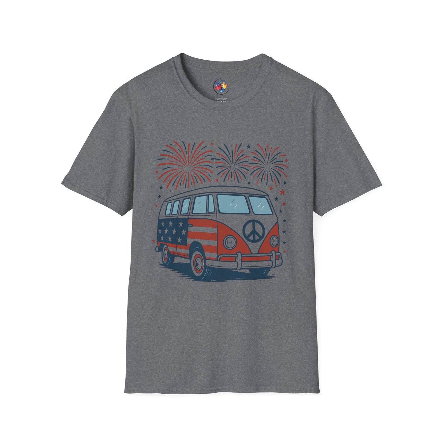 4th of July Cruisin - Adult Size T-Shirt