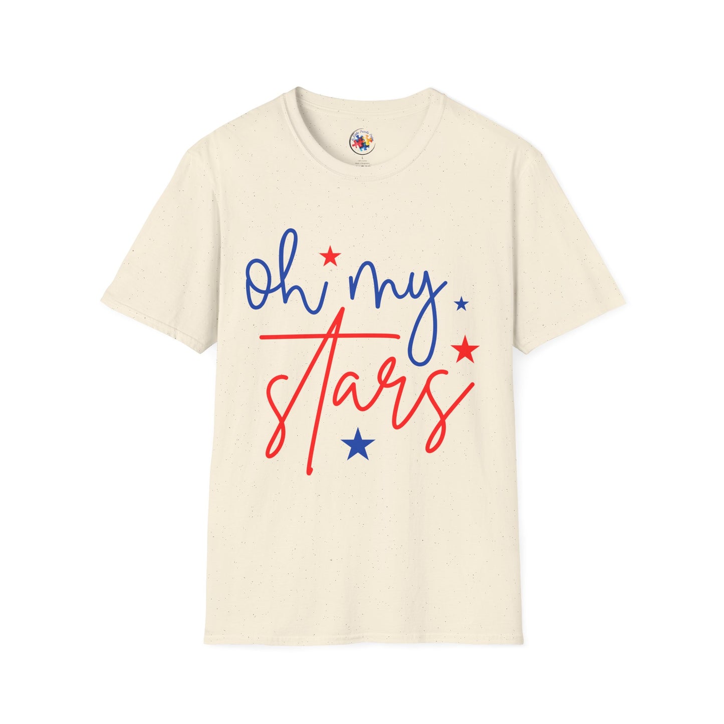 Oh My Stars - 4th of July- Adult Size T-Shirt