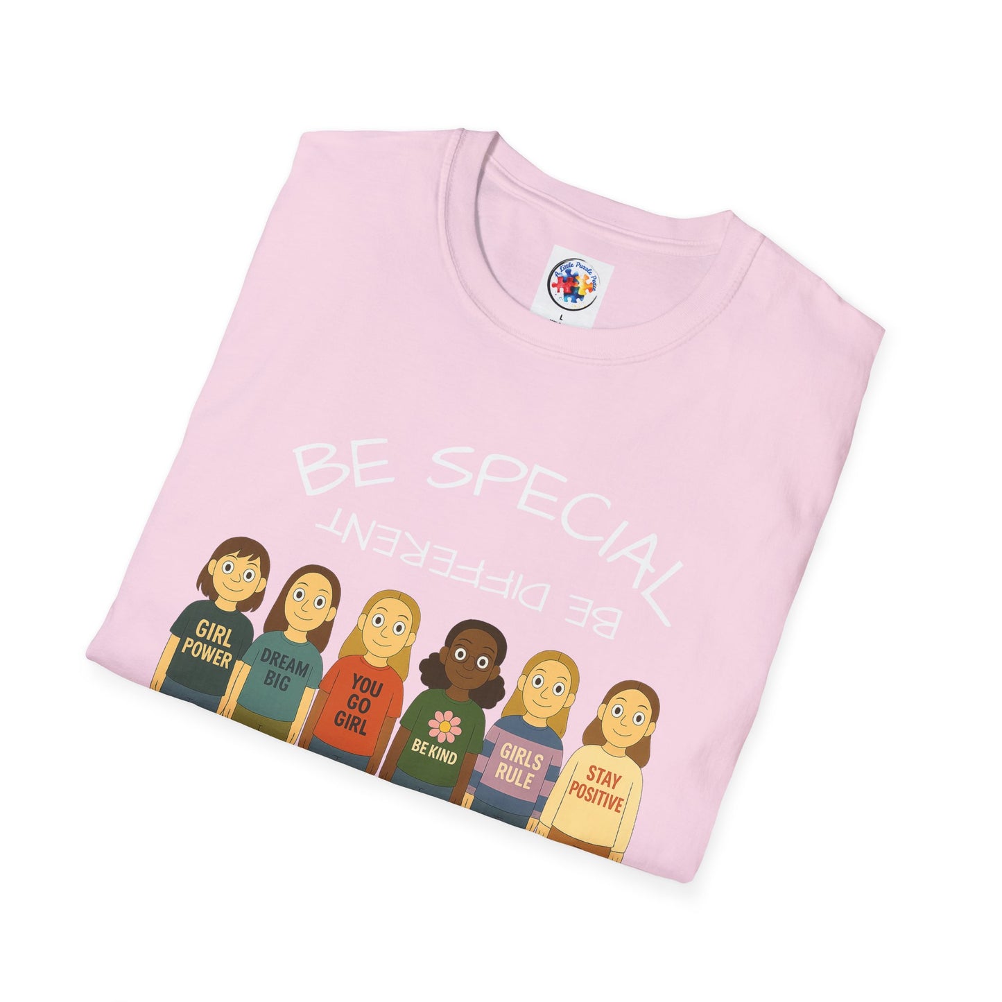 Girl Power Adult Size- Softstyle T-Shirt - 100% Cotton