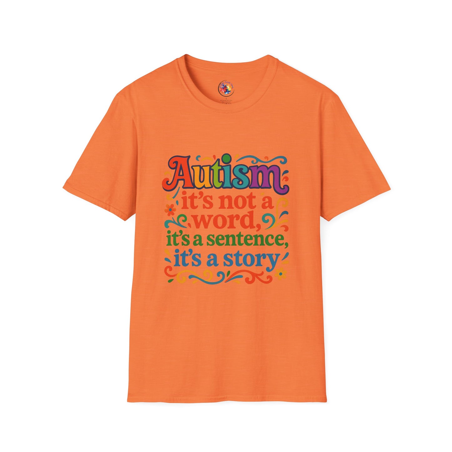 Autism Story - Neurodiversity - Adult Size T-Shirt
