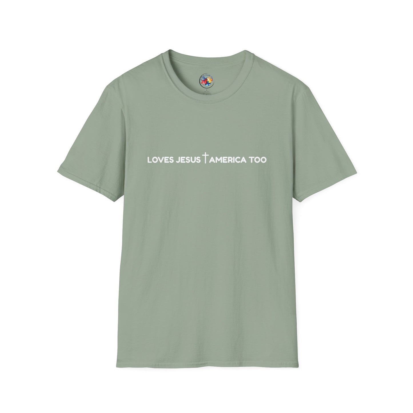 Loves Jesus- Adult Size T-Shirt