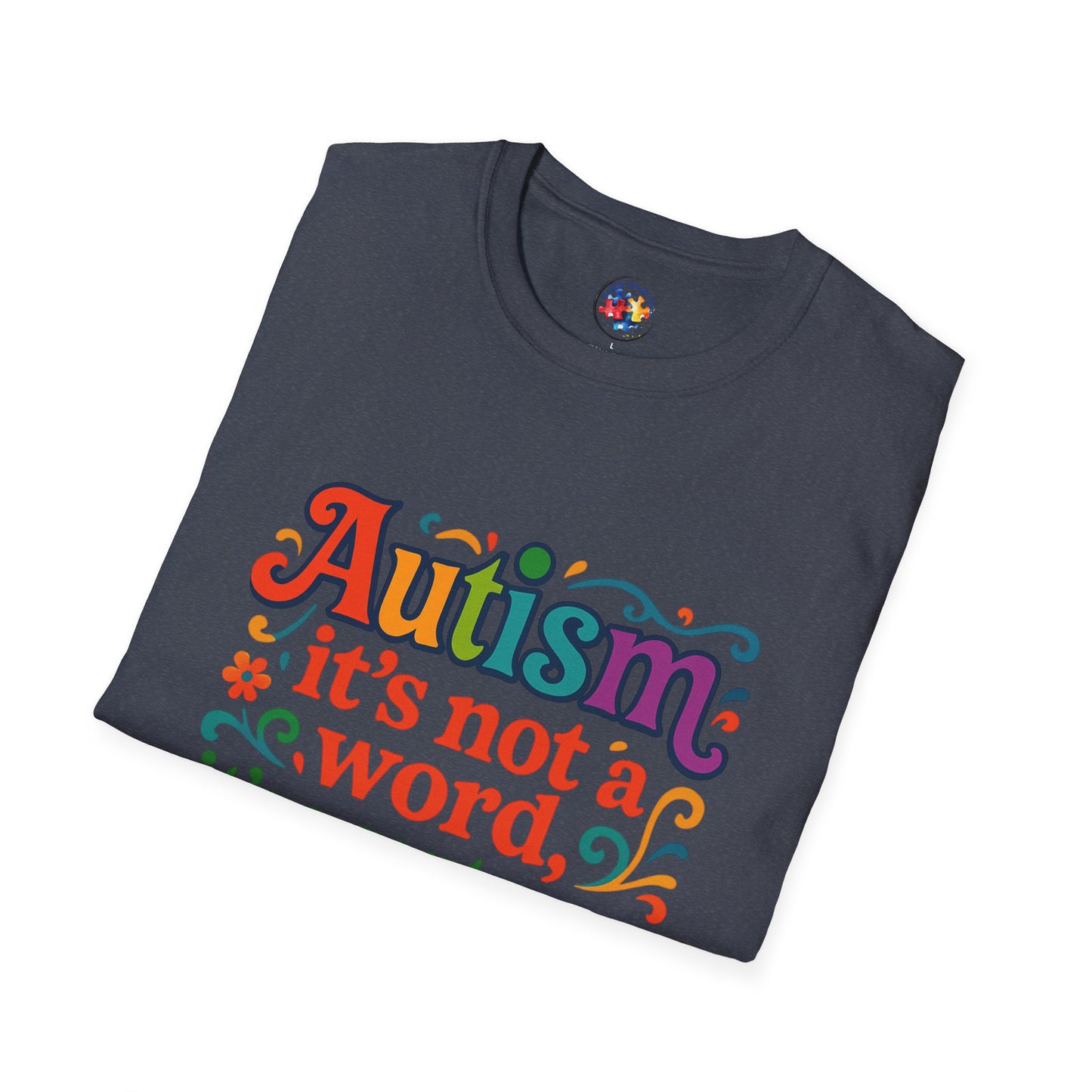 Autism Story - Neurodiversity - Adult Size T-Shirt