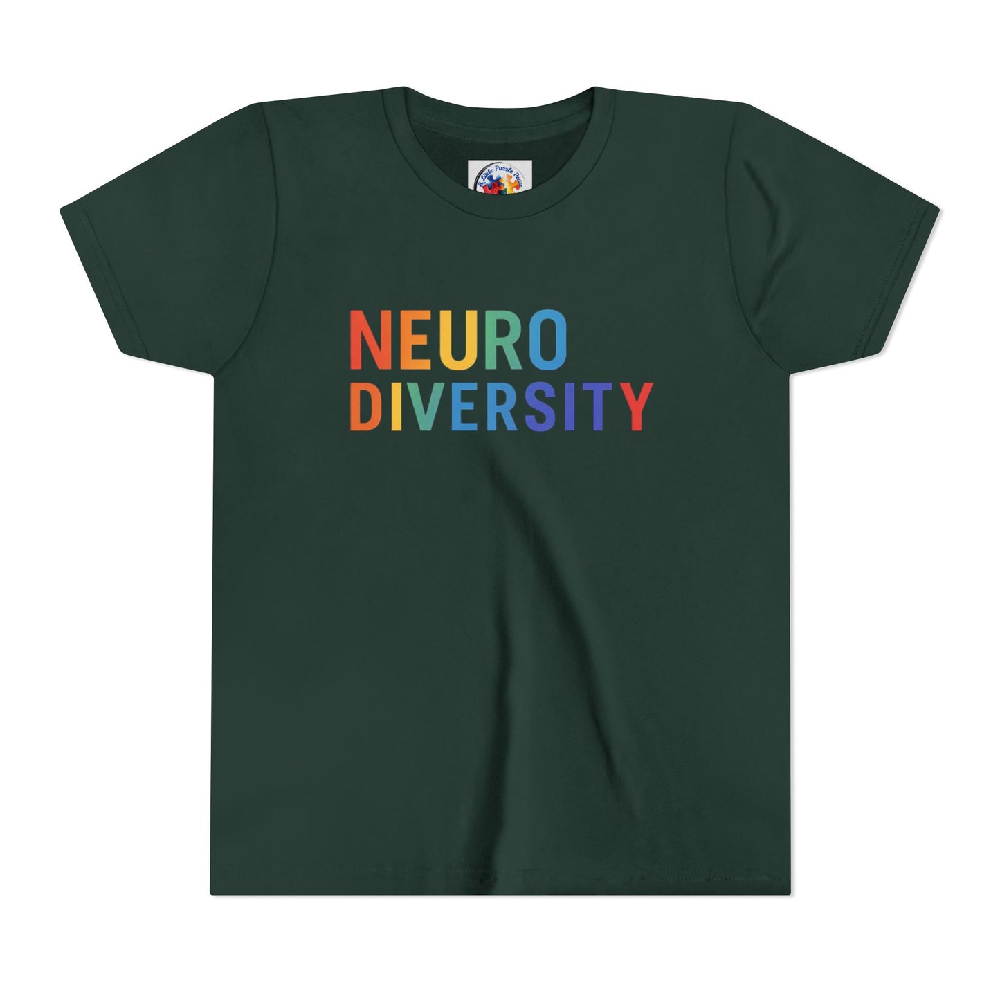 Neurodiversity Youth Tee, Bella Canvas T-Shirt