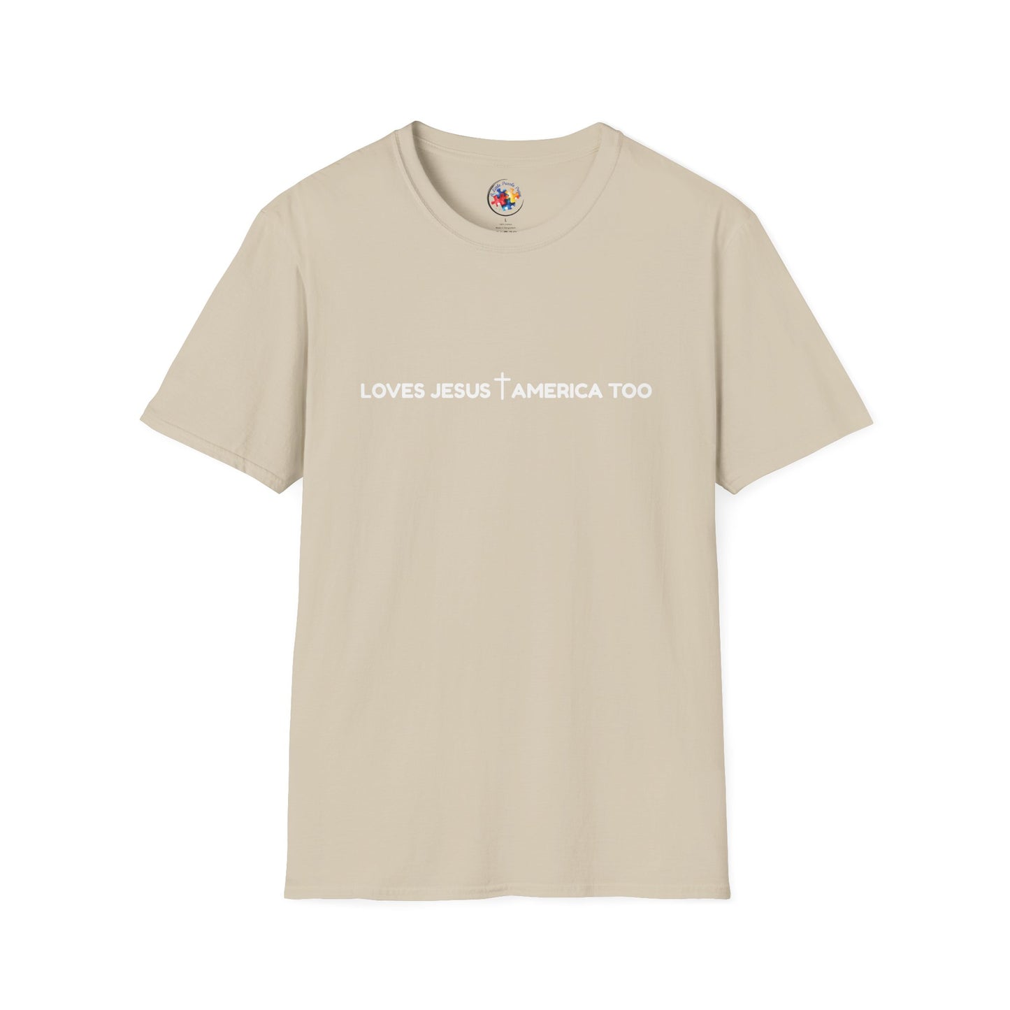 Loves Jesus- Adult Size T-Shirt