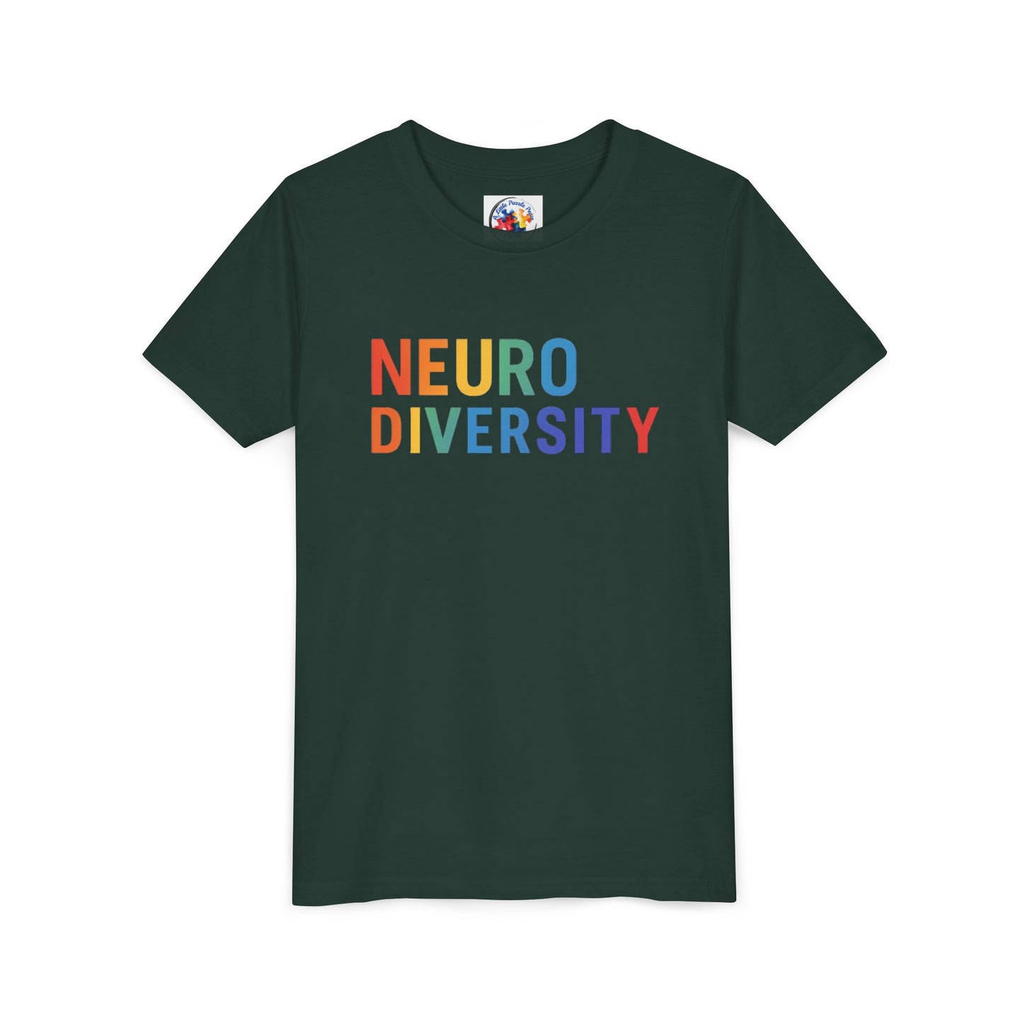 Neurodiversity Youth Tee, Bella Canvas T-Shirt