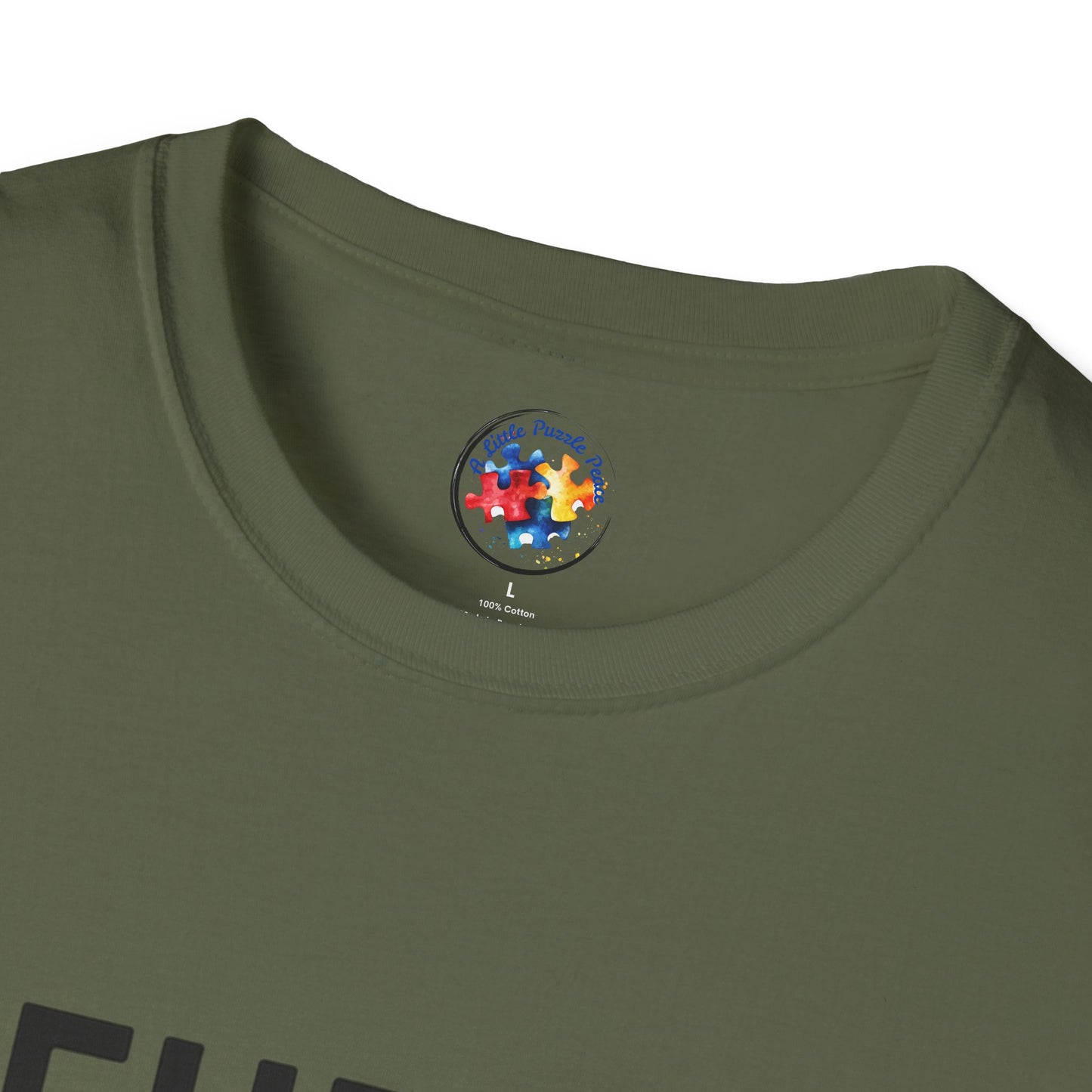 NeuroDiversity Heart Color Adult Size T-Shirt