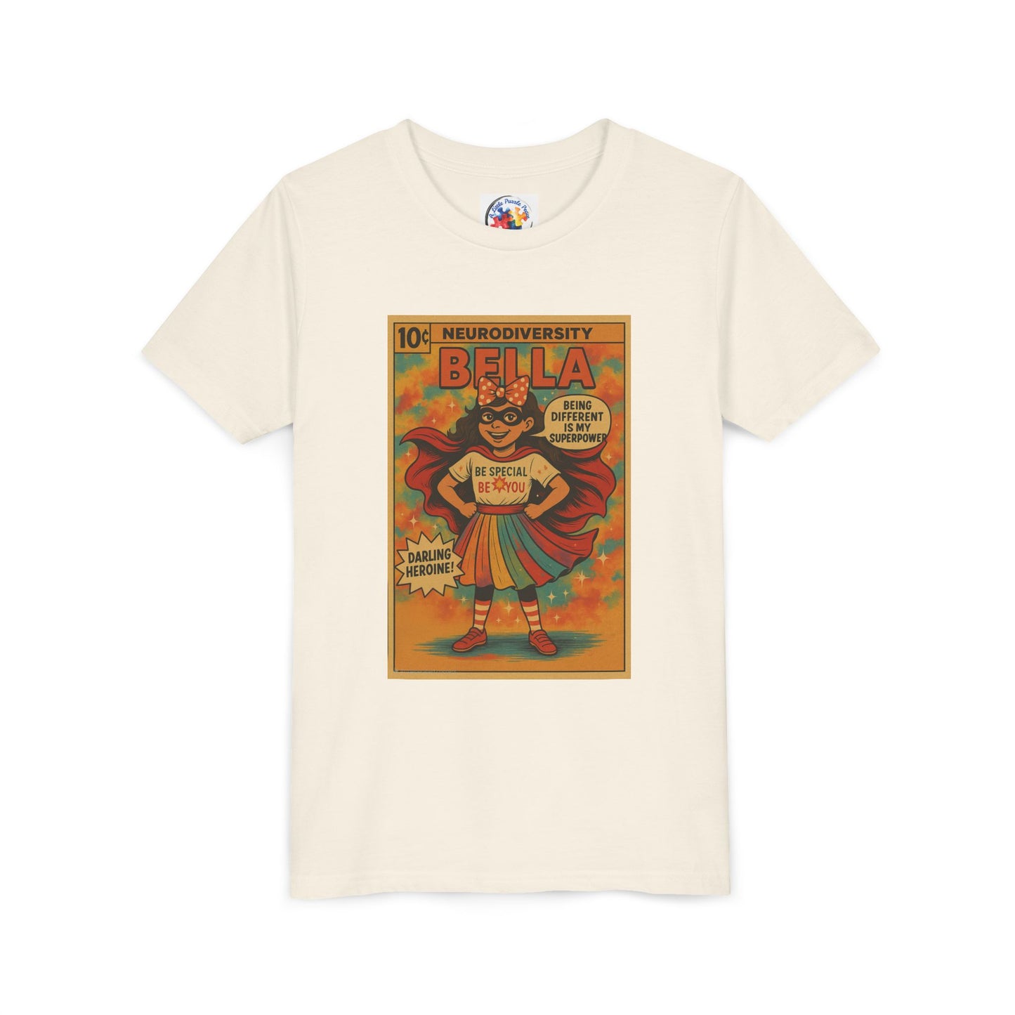 Bella Comic - Neurodiversity Youth Size Bella Canvas