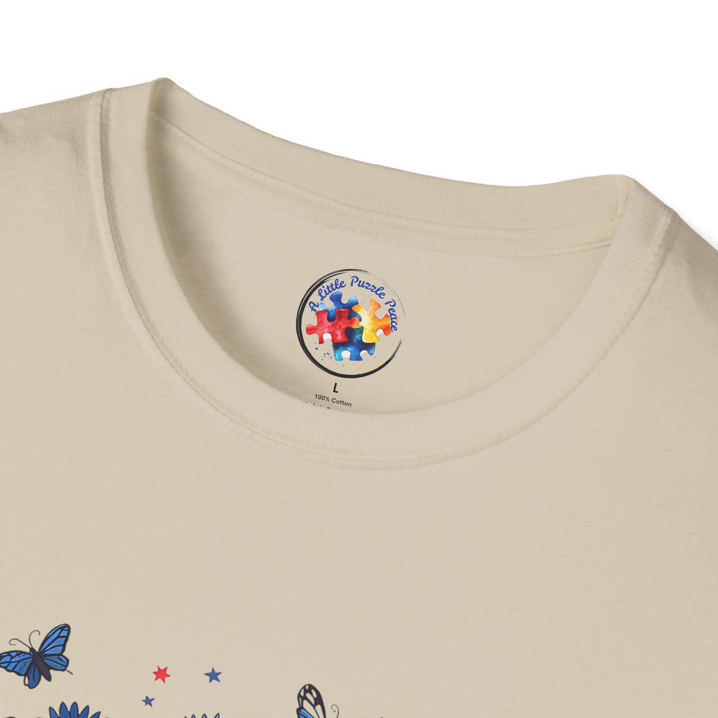 4th of July Garden- Adult Size T-Shirt