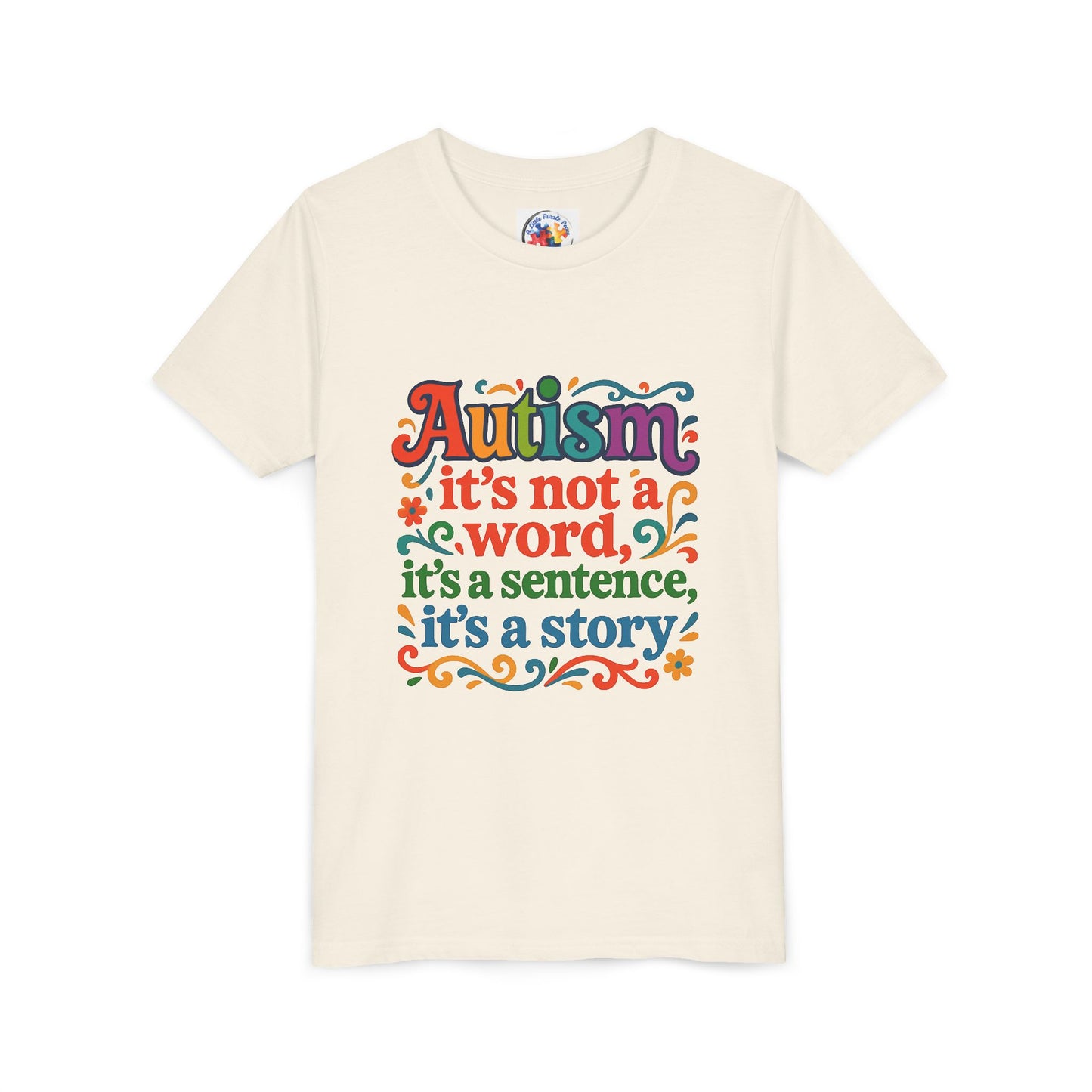Autism Story - Neurodiversity Youth Size Bella Canvas