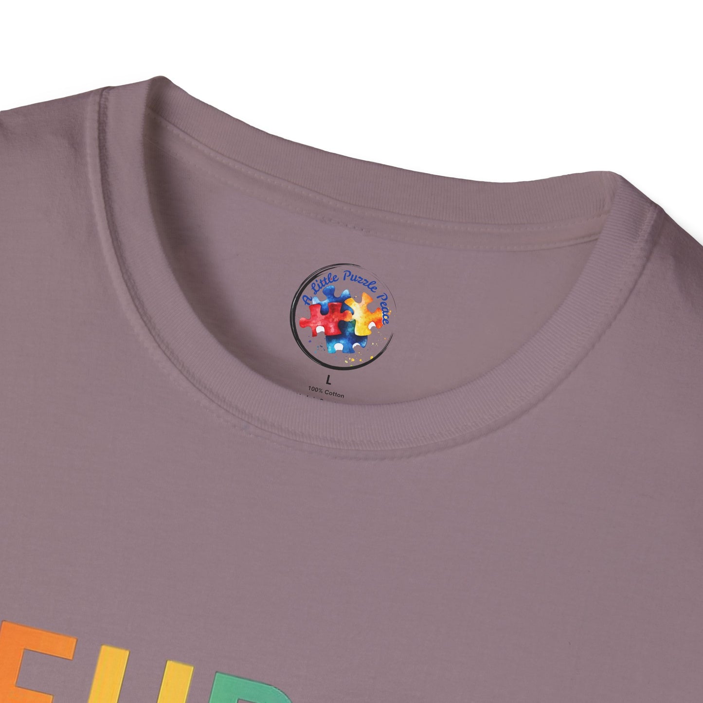 NeuroDiversity Rainbow Color Adult Size T-Shirt